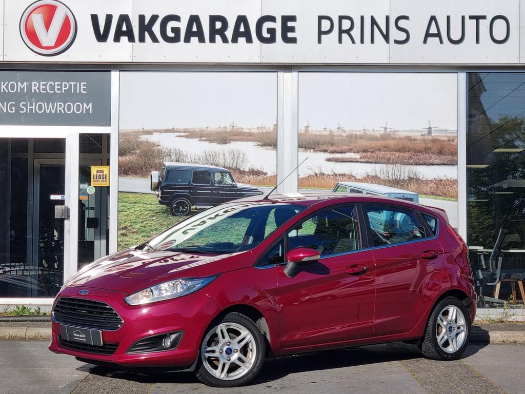 Ford Fiesta 1.0 Titanium |CRUISE|BLUETOOTH|NAVI|CLIMA|PARK-D, Auto's, Euro 5, Zwart, Overige kleuren, 23 km/l