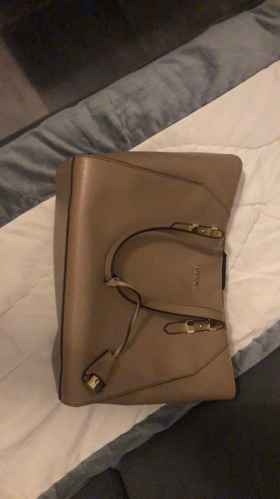 Guess dames tas beige, Sieraden, Tassen en Uiterlijk, Portemonnees, Ophalen of Verzenden, Zo goed als nieuw, Beige, Guess