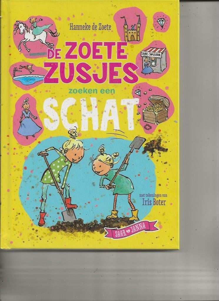 Zoete zusjes zoeken een schat, Verzenden, Zo goed als nieuw, Fictie algemeen