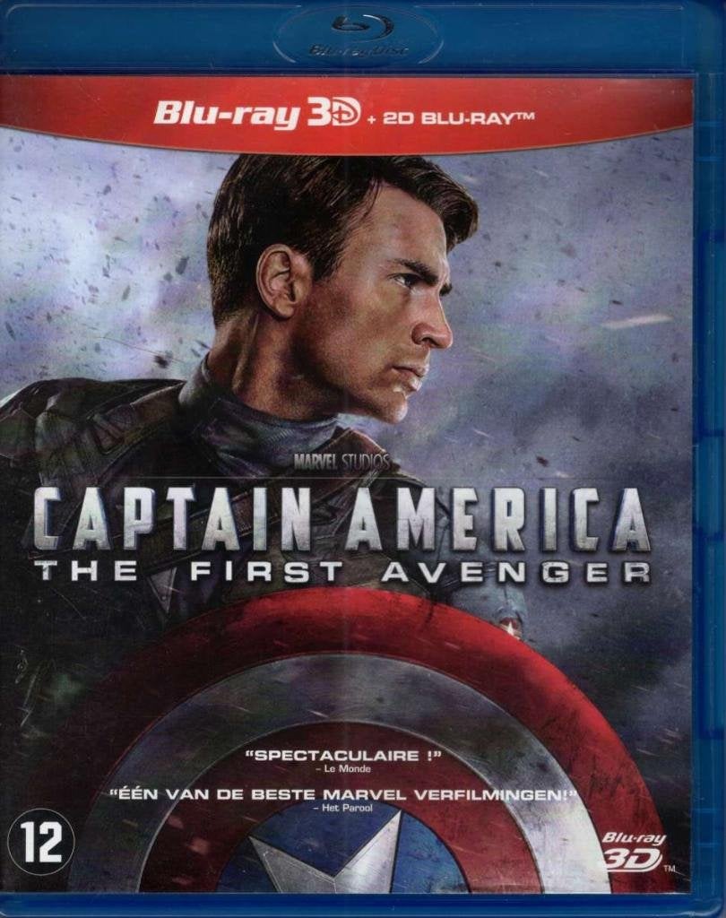 Captain America The First Avenger 3D + bluray - 2 disc - NL, Engels, Verzenden, Nederlands, Actie