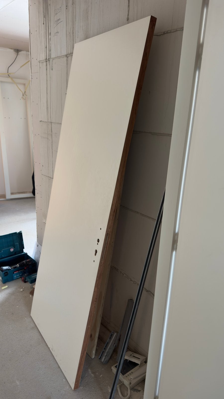 Mooie kale HPL deur handelsmaat: 2315 - 880, Ophalen, Gebruikt, HPL, 20 tot 50 mm