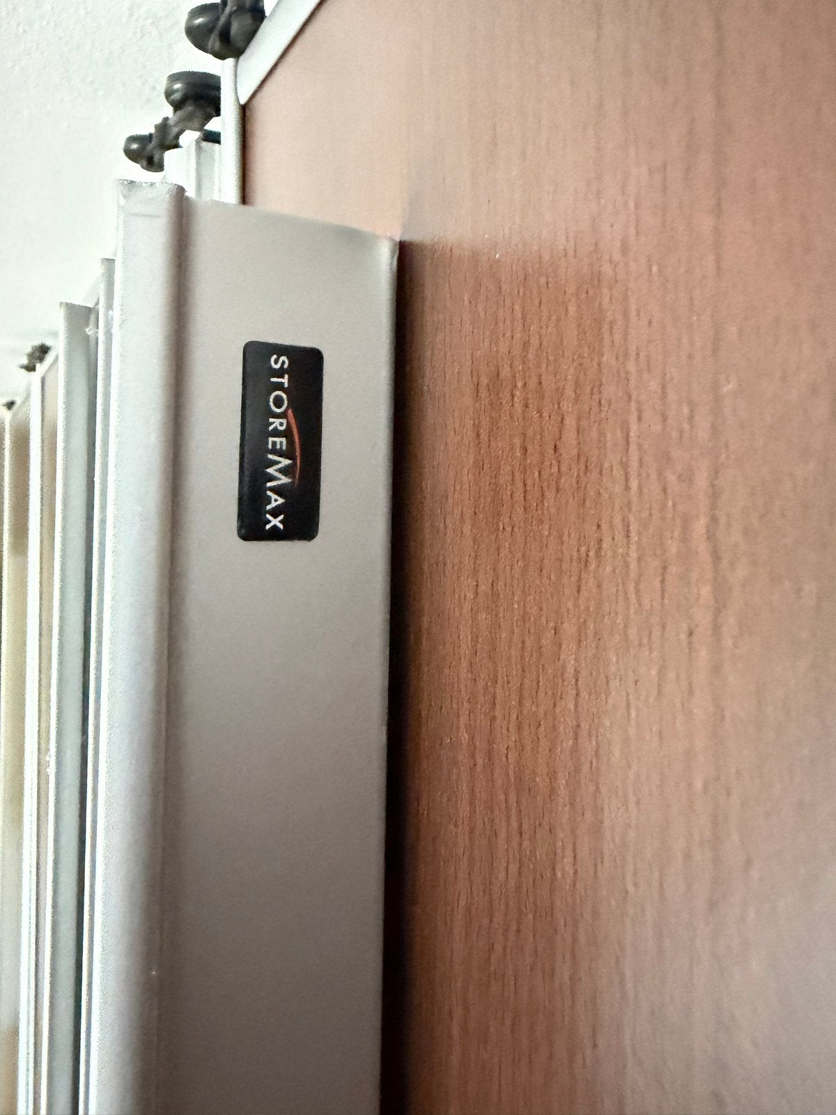 Storemax Schuifdeuren Wenge/Licht Eiken met Railsysteem, Ophalen, Gebruikt, 200 cm of meer, 200 cm of meer