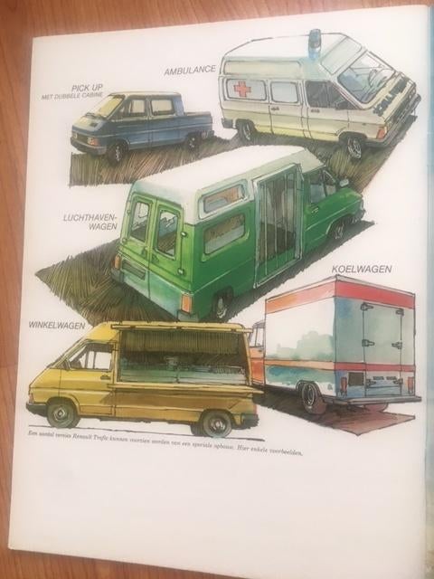 Renault Trafic fraaie originele brochure/auto folder '81, Ophalen, Zo goed als nieuw, Renault