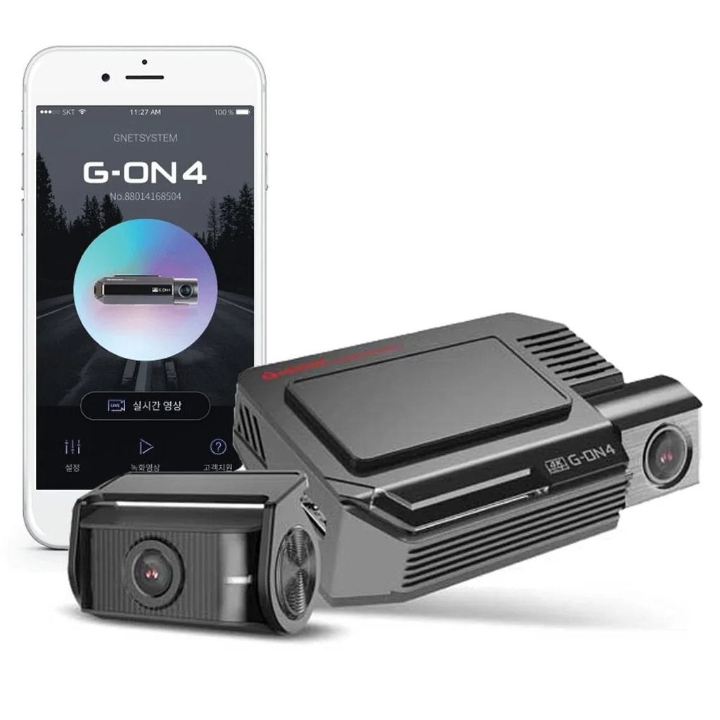 Gnet G-ON4 2CH 4K Dash Cam - Nieuw in doos, Auto diversen, Dashcams, Ophalen, Nieuw