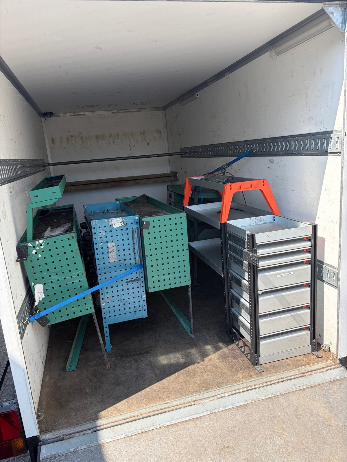 Scherp geprijsd! 8x Bedrijfswageninrichtingen div afmetingen, Ophalen