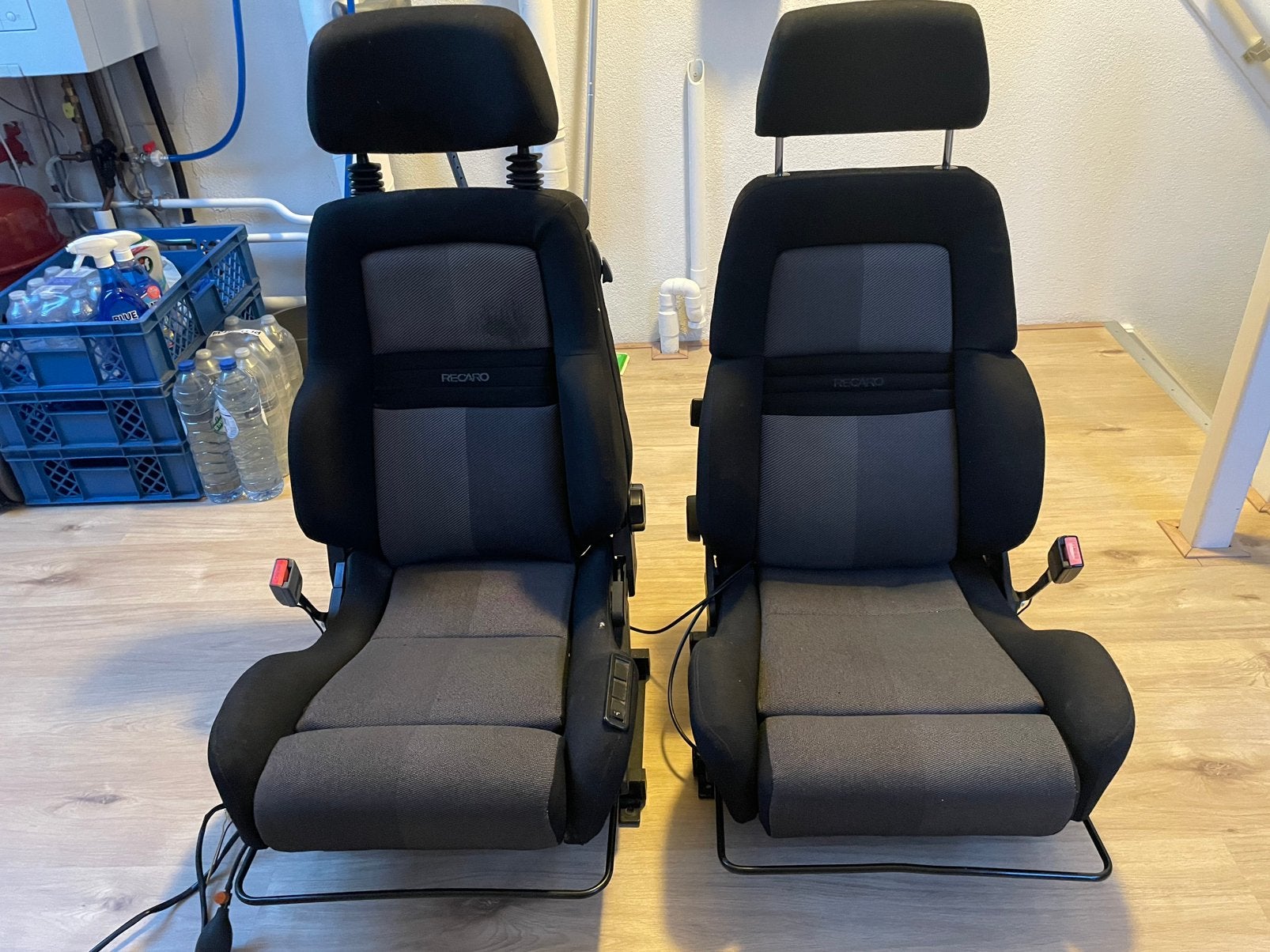 RECARO stoelen, Ophalen, Gebruikt