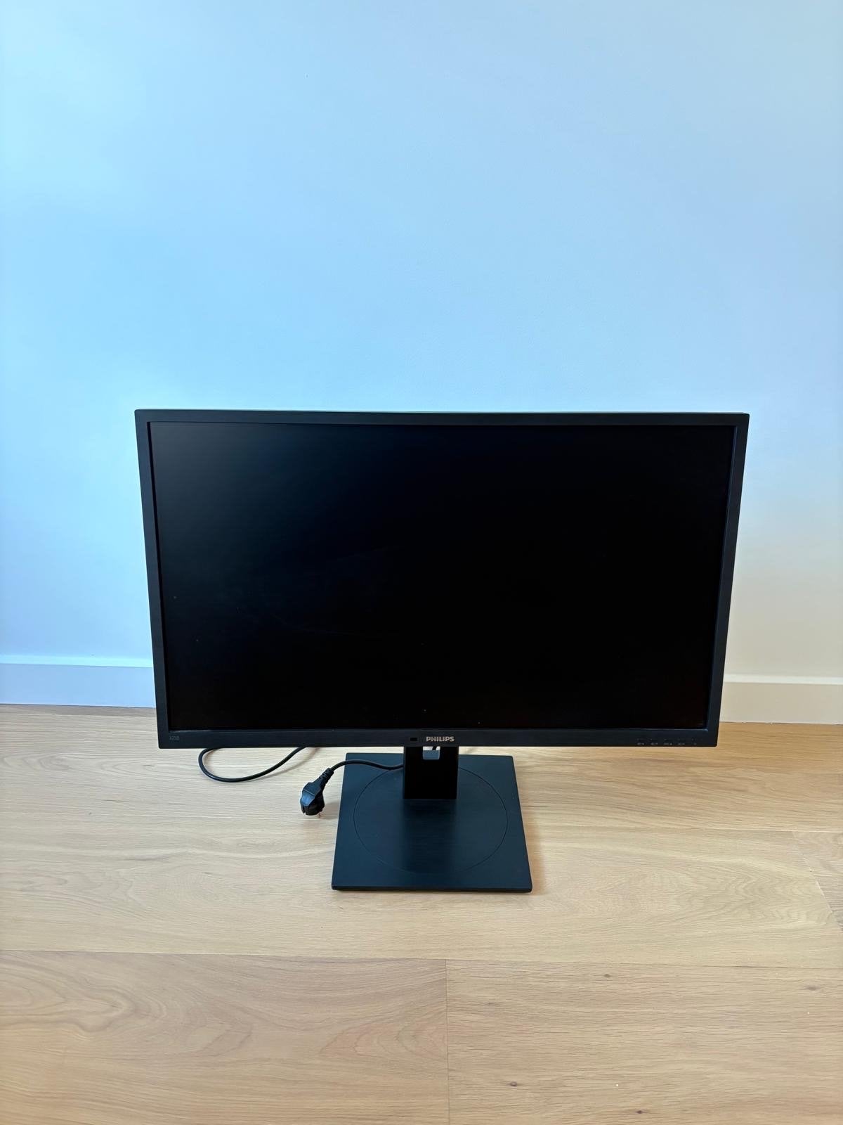 Philips 325B1 Monitor - 32 inch QHD (2K) - Zo goed als nieuw, Computers en Software, Monitoren, HDMI, In hoogte verstelbaar, Ophalen of Verzenden