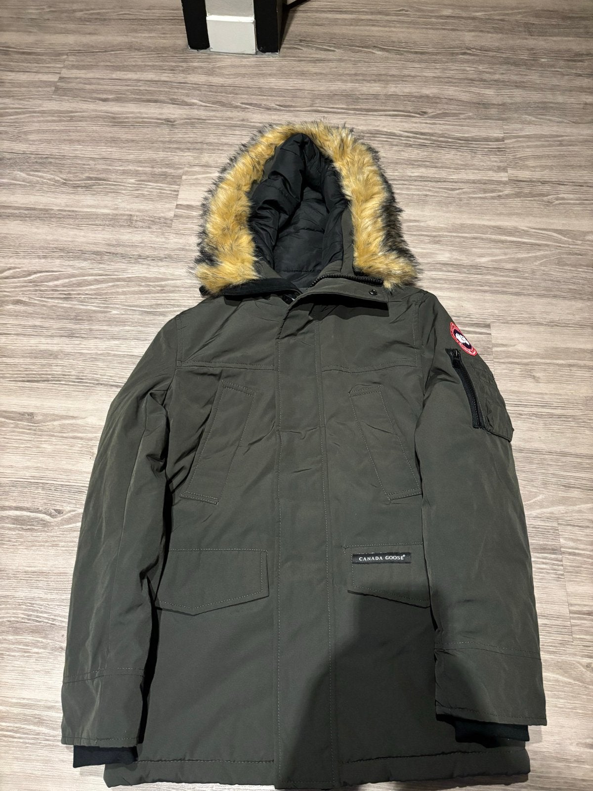 Canada Goose winterjas groen maat S, nieuw met afneembare bo, Ophalen of Verzenden, Nieuw, Maat 46 (S) of kleiner, Groen