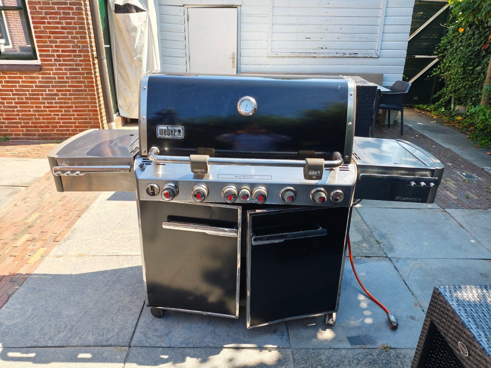 Weber Sear Station barbecue op gas, Tuin en Terras, Ophalen, Gebruikt, Weber