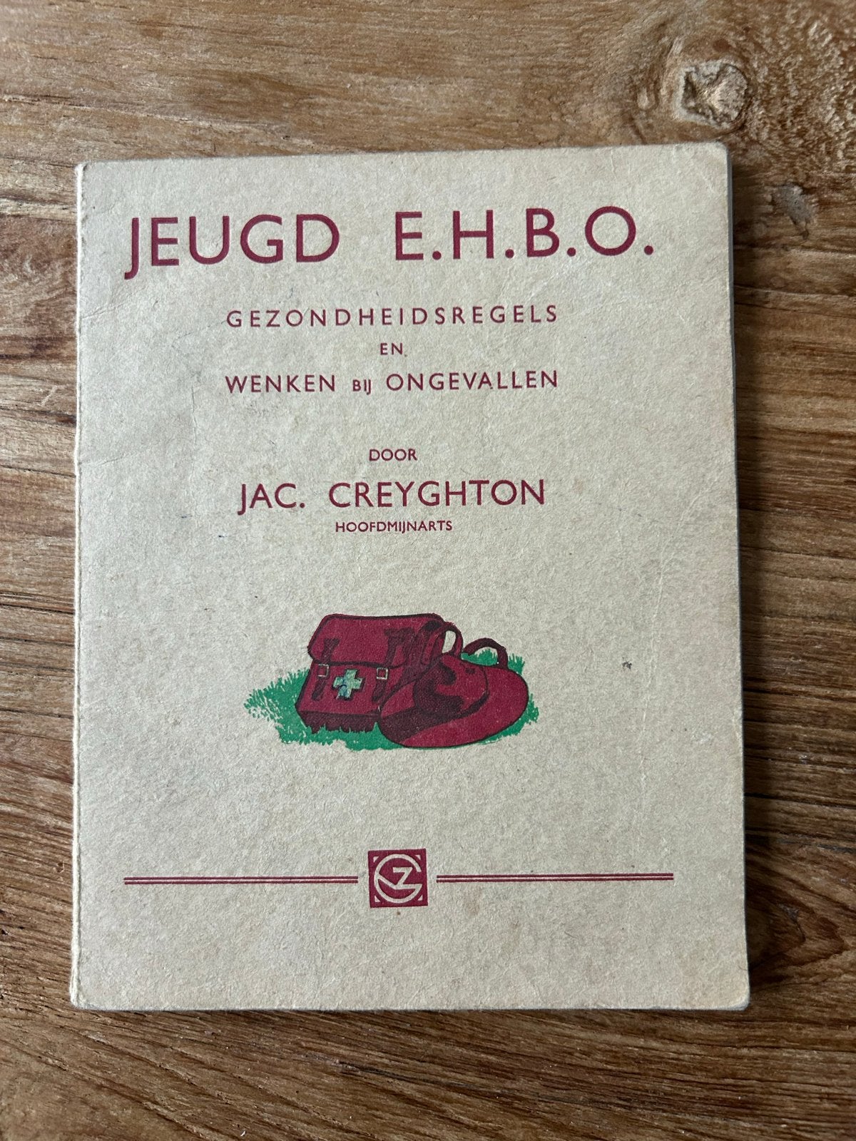 Jeugd E.H.B.O. Boekje 1959 - Gezondheidsregels, Verzenden, Gamma, Gelezen, Niet van toepassing