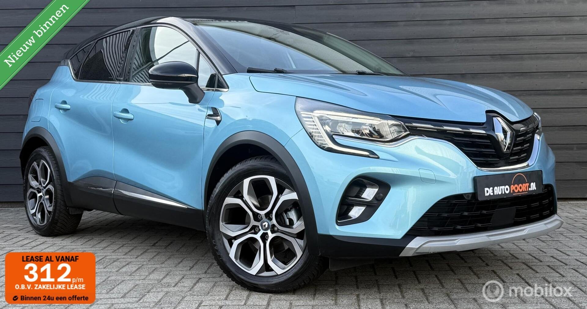 Renault Captur 1.6 E-Tech Plug-in Hybrid 160 Intens Navi+/LE, 77 km/l, Gebruikt, 750 kg, 4 cilinders