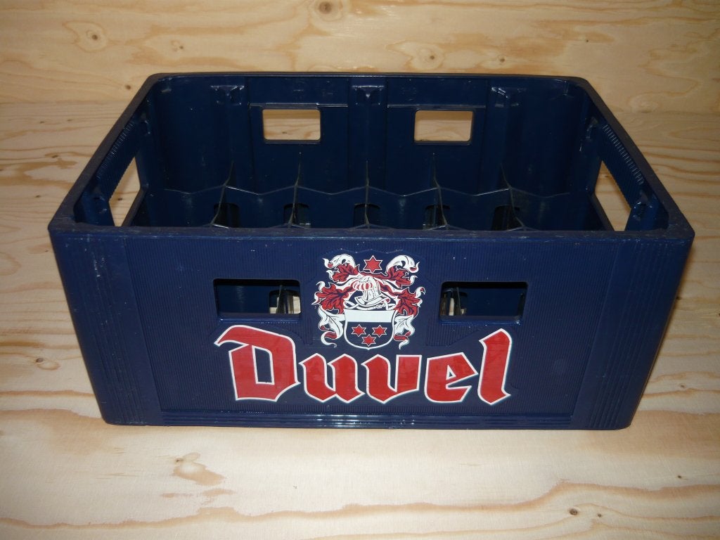 Oud DUVEL MOORTGAT Bierkrat uit de Jaren 70 / 80 (Bier Krat), Verzamelen, Ophalen of Verzenden, Gebruikt, Overige typen, Duvel