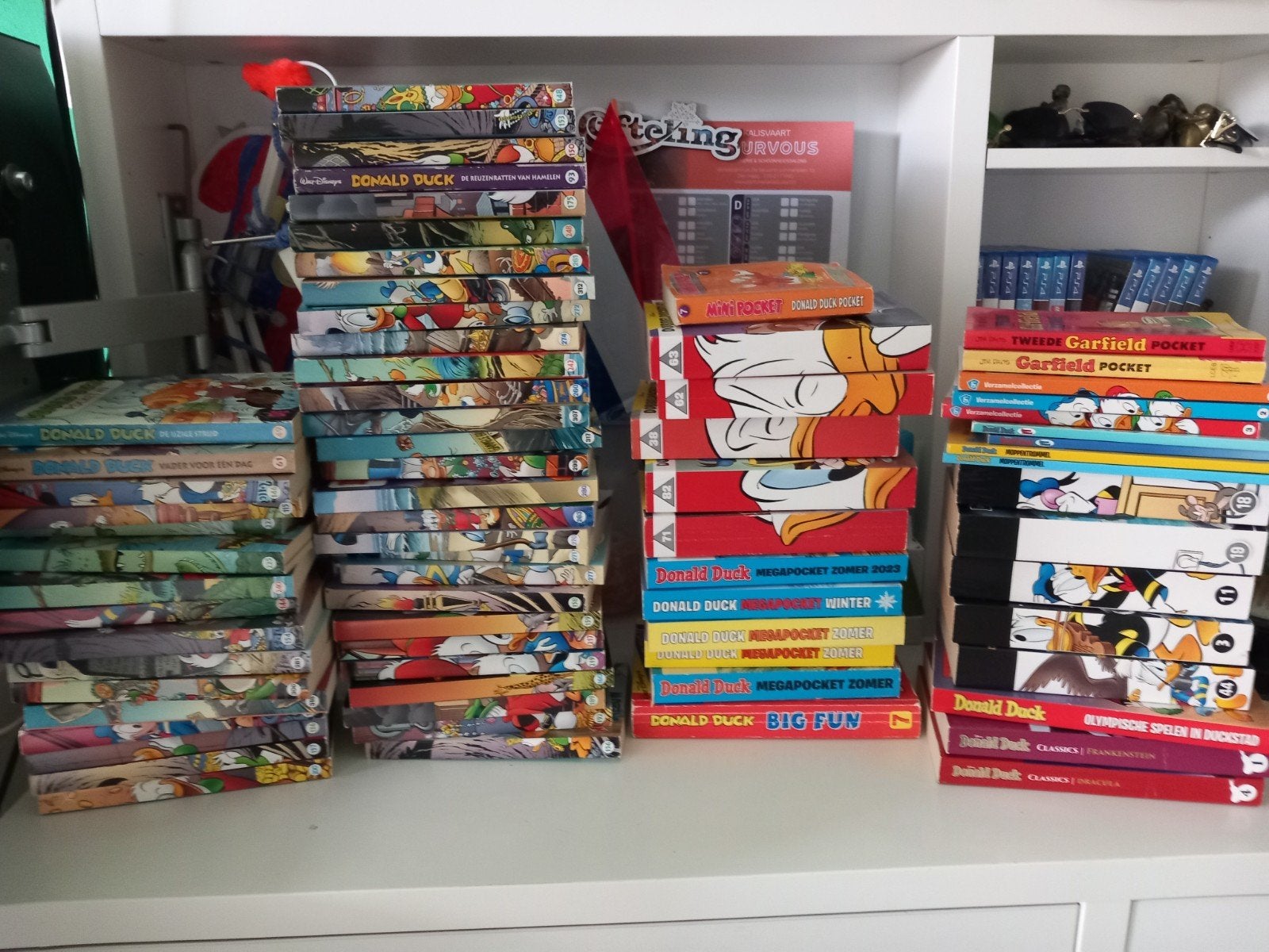 Donald Duck Pockets., Ophalen, Gelezen