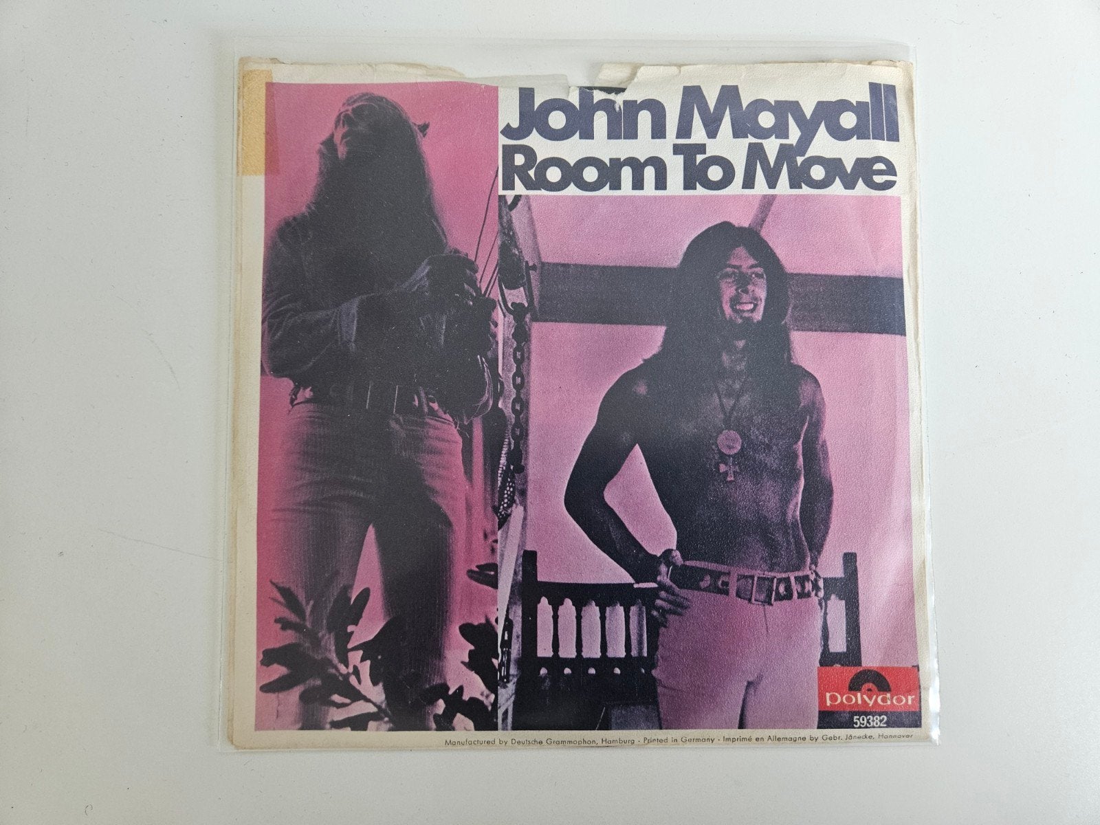 Single John Mayall , Room To Move, Cd's en Dvd's, Vinyl Singles, Ophalen of Verzenden, Gebruikt, Pop