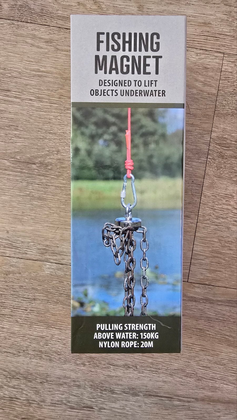 Vis magneet met 20m  touw 150kg trekkracht. Fishing magnet, Ophalen of Verzenden, Nieuw, Overige typen