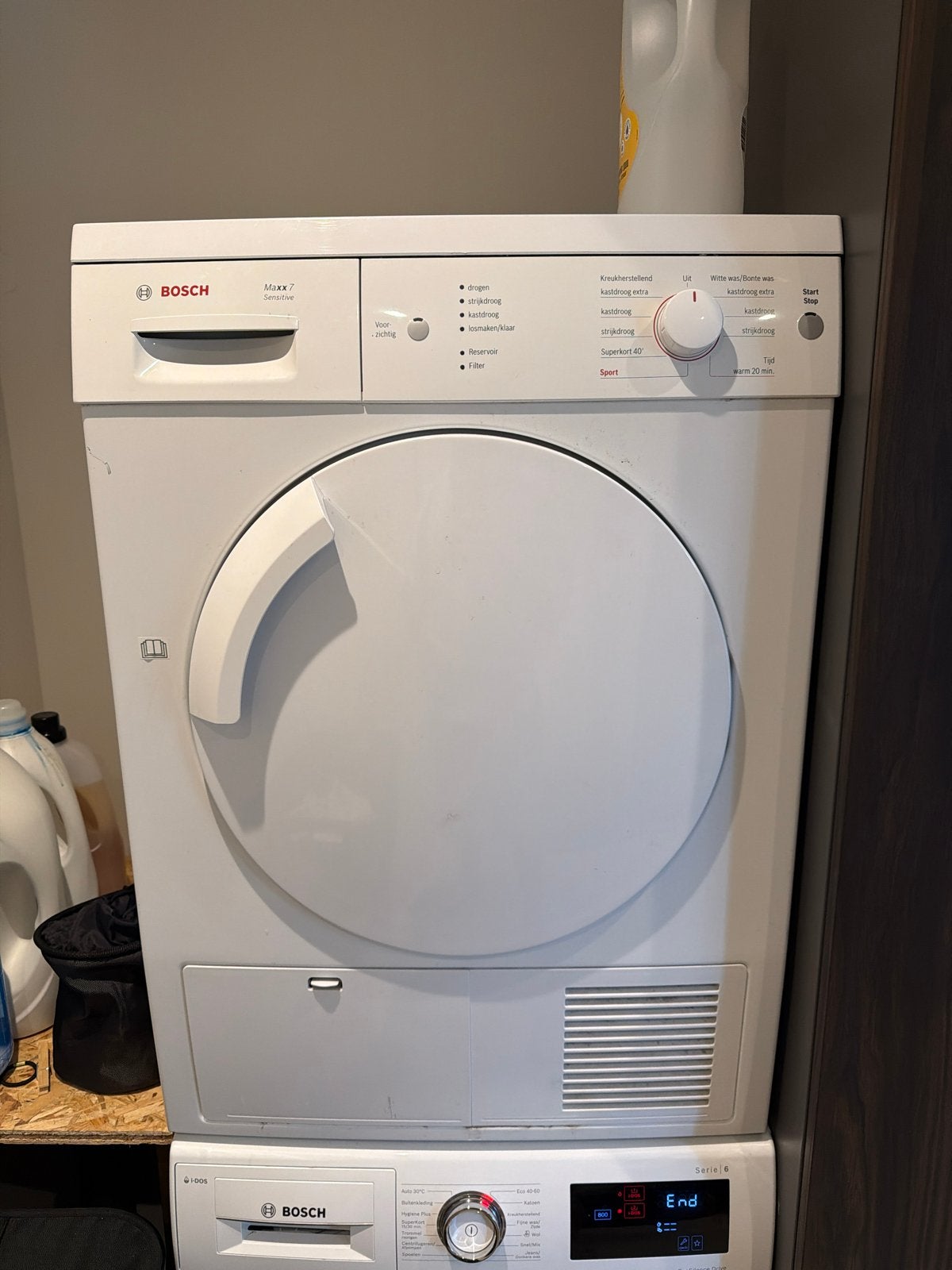 Bosch Maxx 7 Sensitive Condensdroger - Wit