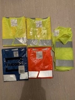 3 kleuren veiligheidshesjes, Ophalen of Verzenden, Zo goed als nieuw