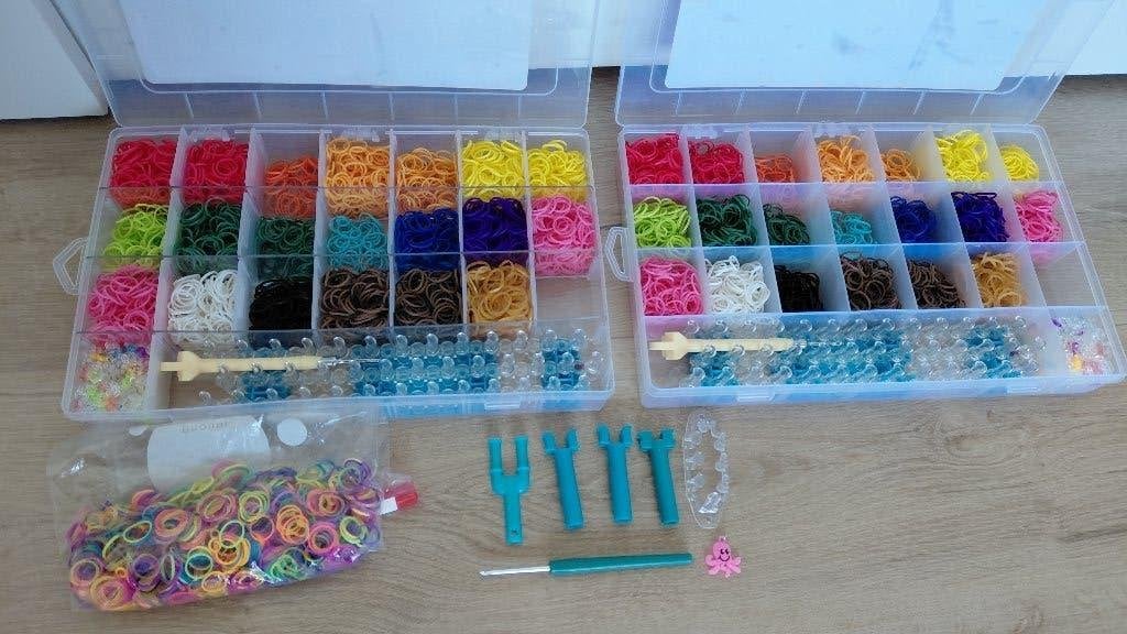 Heel veel loom spulletjes, Gebruikt, Overige thema's, Meerkleurig, Ophalen of Verzenden