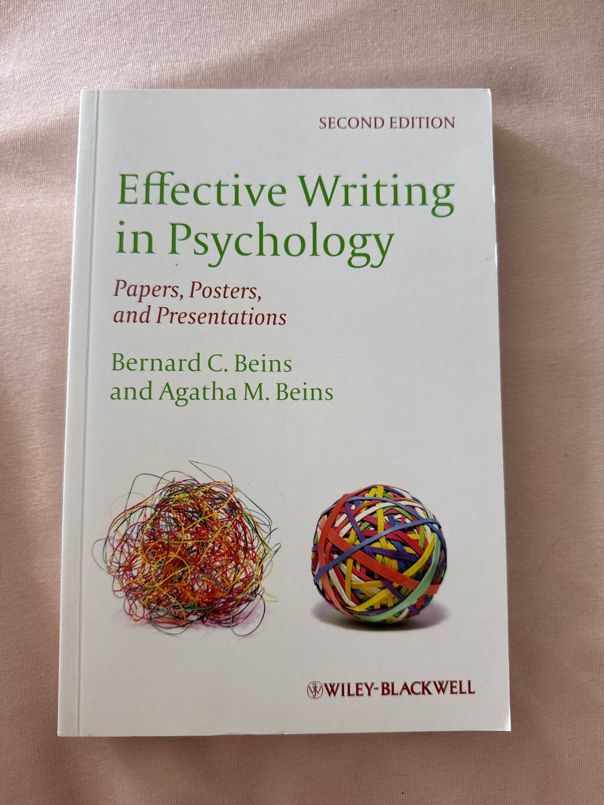 Effective Writing in Psychology - Bernard C. Beins, Ophalen, Zo goed als nieuw, Overige onderwerpen