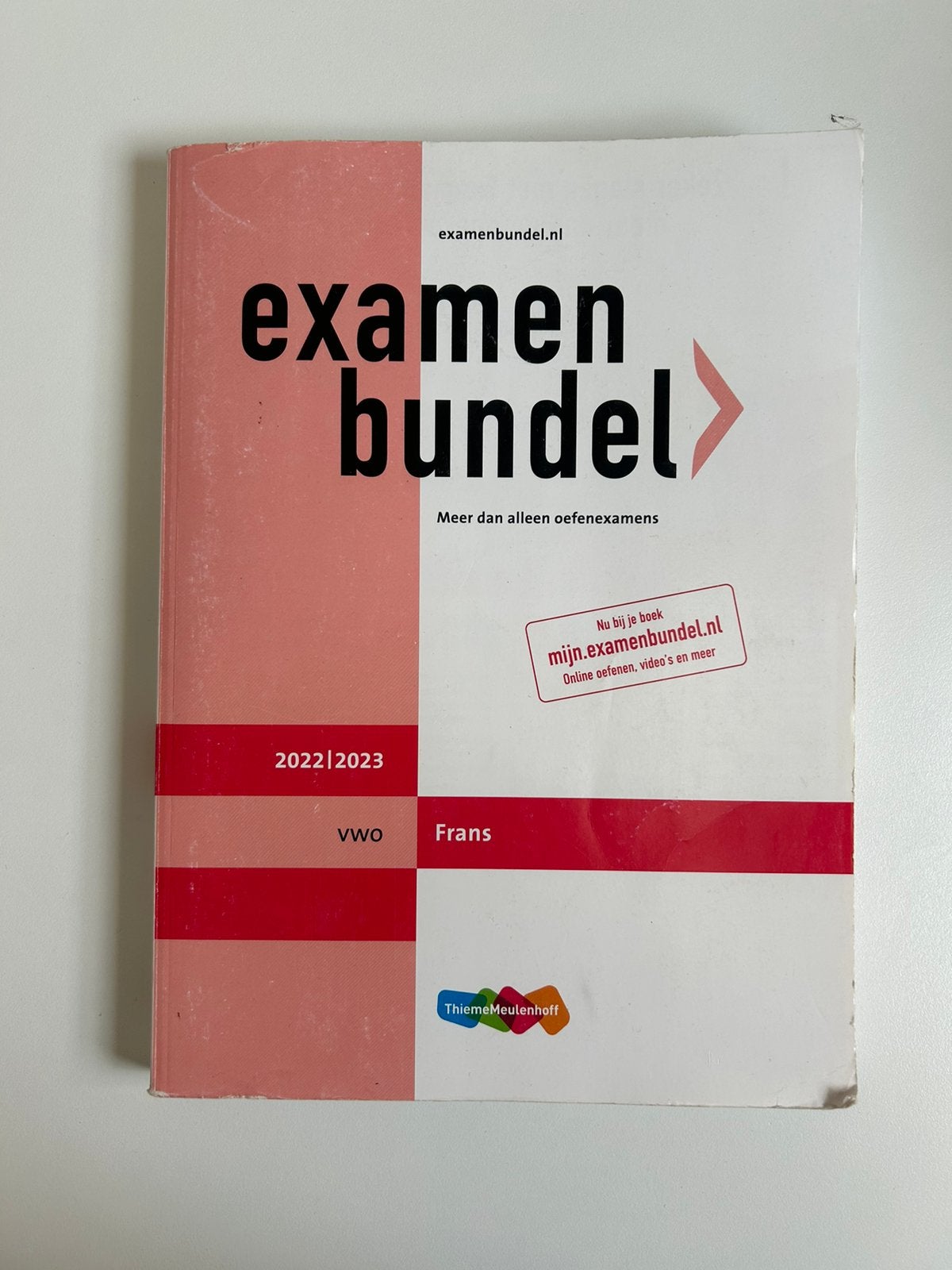 Examenbundel FRANS VWO 2022/2023 ISBN: 9789006639766, Boeken, Schoolboeken, Ophalen of Verzenden, Gelezen, VWO, Frans