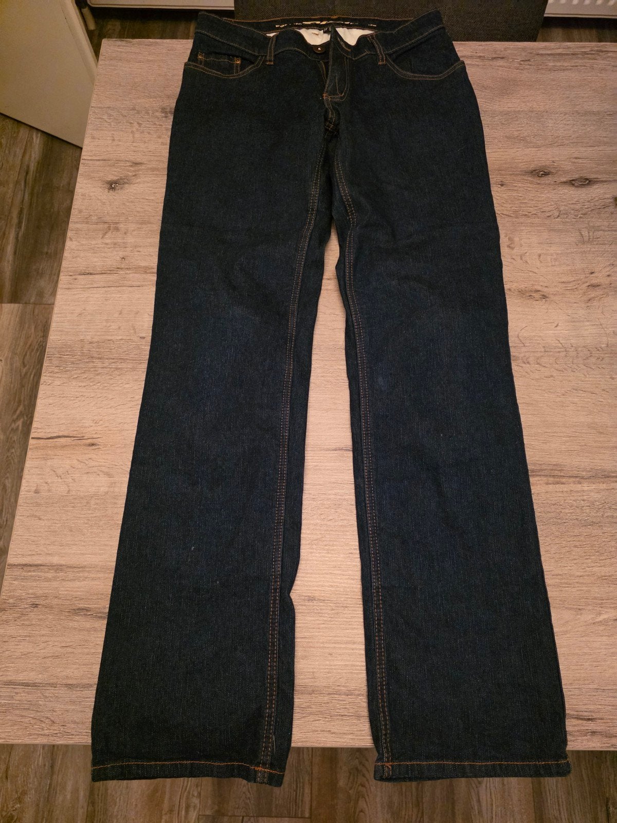 Motorjeans Difi Emma, zgan, maat 40, met knieprotectie, Motoren, Difi, Ophalen of Verzenden, Broek | textiel, Dames