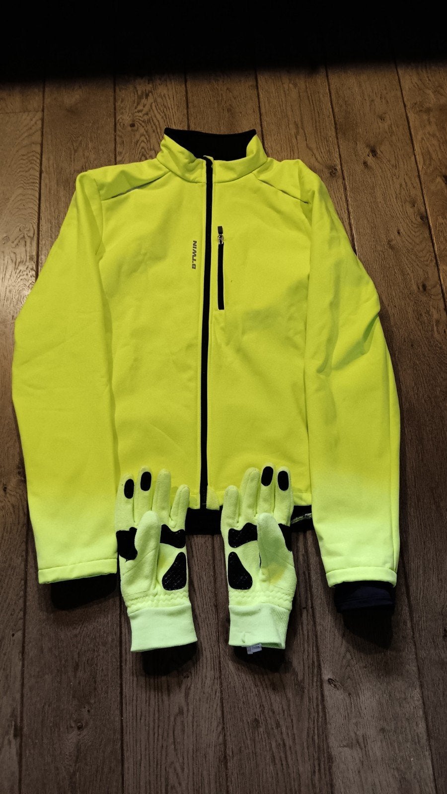 Mountainbike Jack en Handschoenen Fietskleding, Fietsen en Brommers, Heren, Ophalen of Verzenden, Zo goed als nieuw, Decathlon