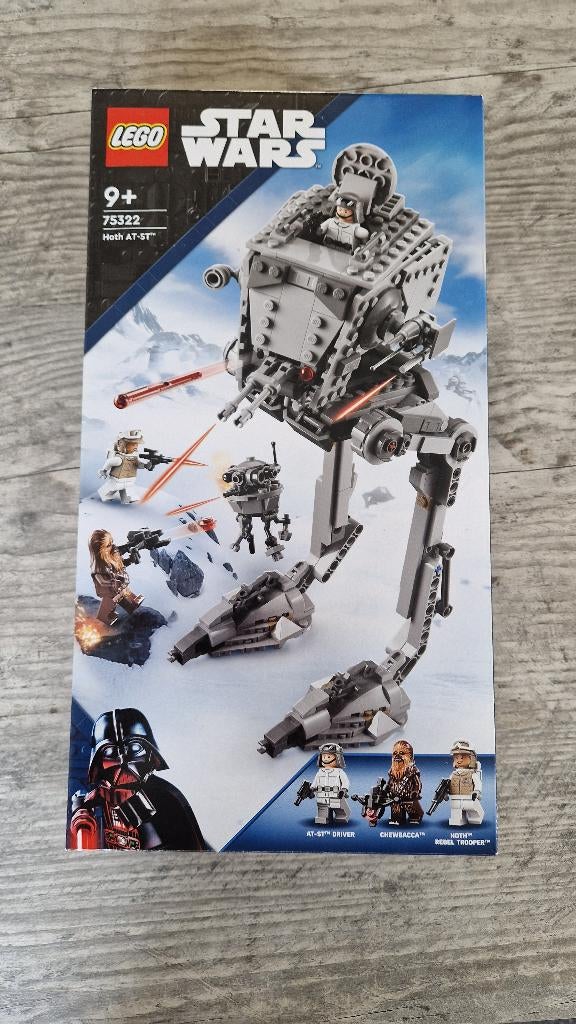 Lego Star Wars Hoth AT-ST 75322, Gebruikt, Star Wars, Lego, Ophalen of Verzenden