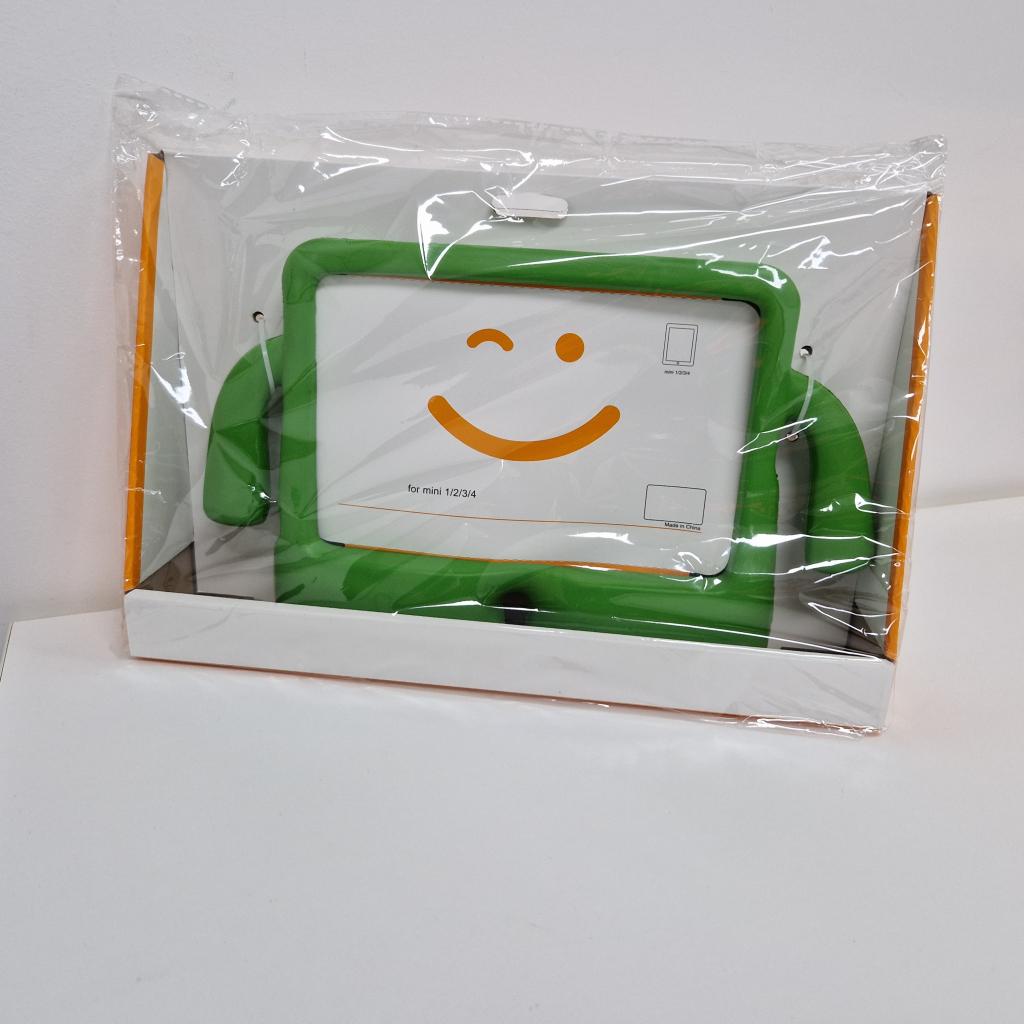 Kinderhoes Groen - Ipad Mini - Z4/P3, Computers en Software, Tablet-hoezen, Nieuw, Bescherming voor- en achterkant, 8 inch, Ophalen of Verzenden