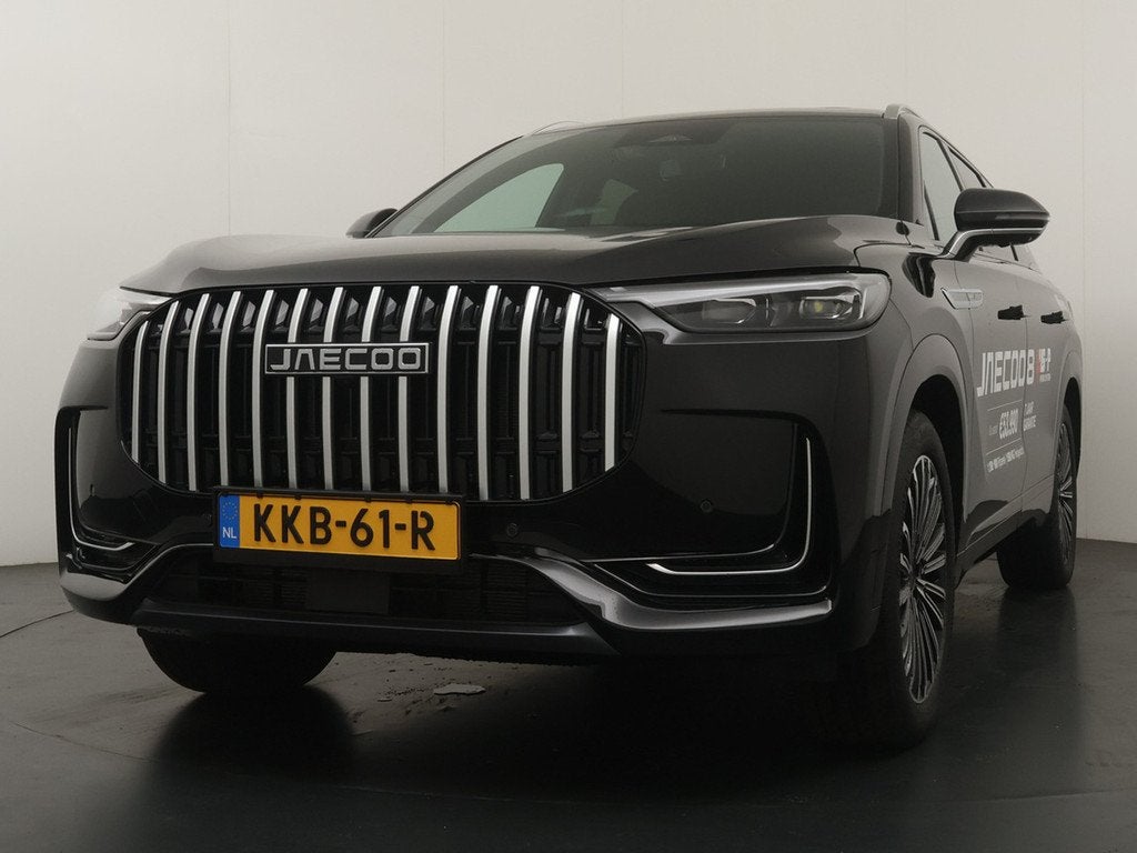 Jaecoo 8 1.5 SHS-P Luxury Plug-in Hybrid - FULL OPTIONS - 16, Auto's, Overige Auto's, Automaat, 12 maanden, Zwart, Hybride Elektrisch/Benzine