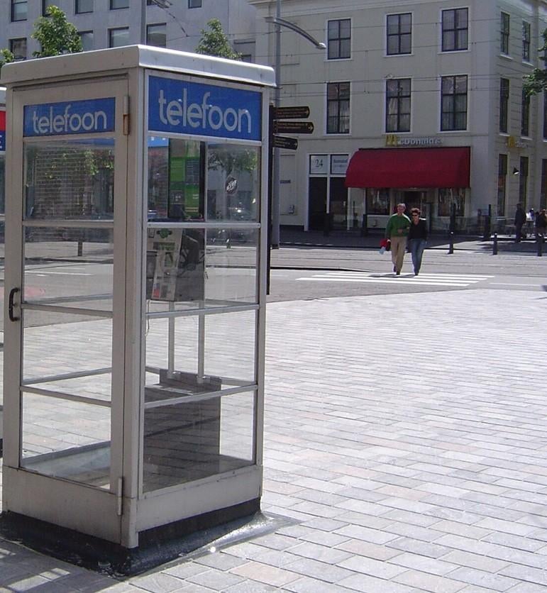 Telefooncel   Te Koop Gevraagd !, Ophalen, Gebruikt, IJzer, Overige typen