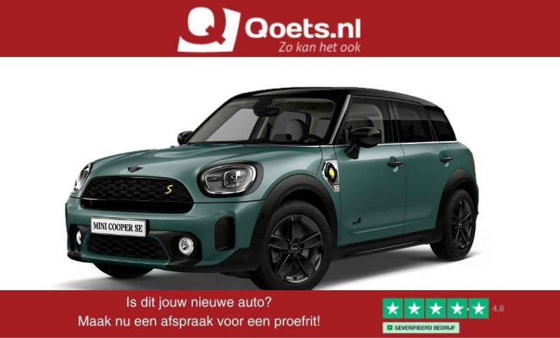 MINI Countryman Cooper S E ALL4 Active Cruise Control - Head, Auto's, Mini, Automaat, Stof, Gebruikt, Countryman
