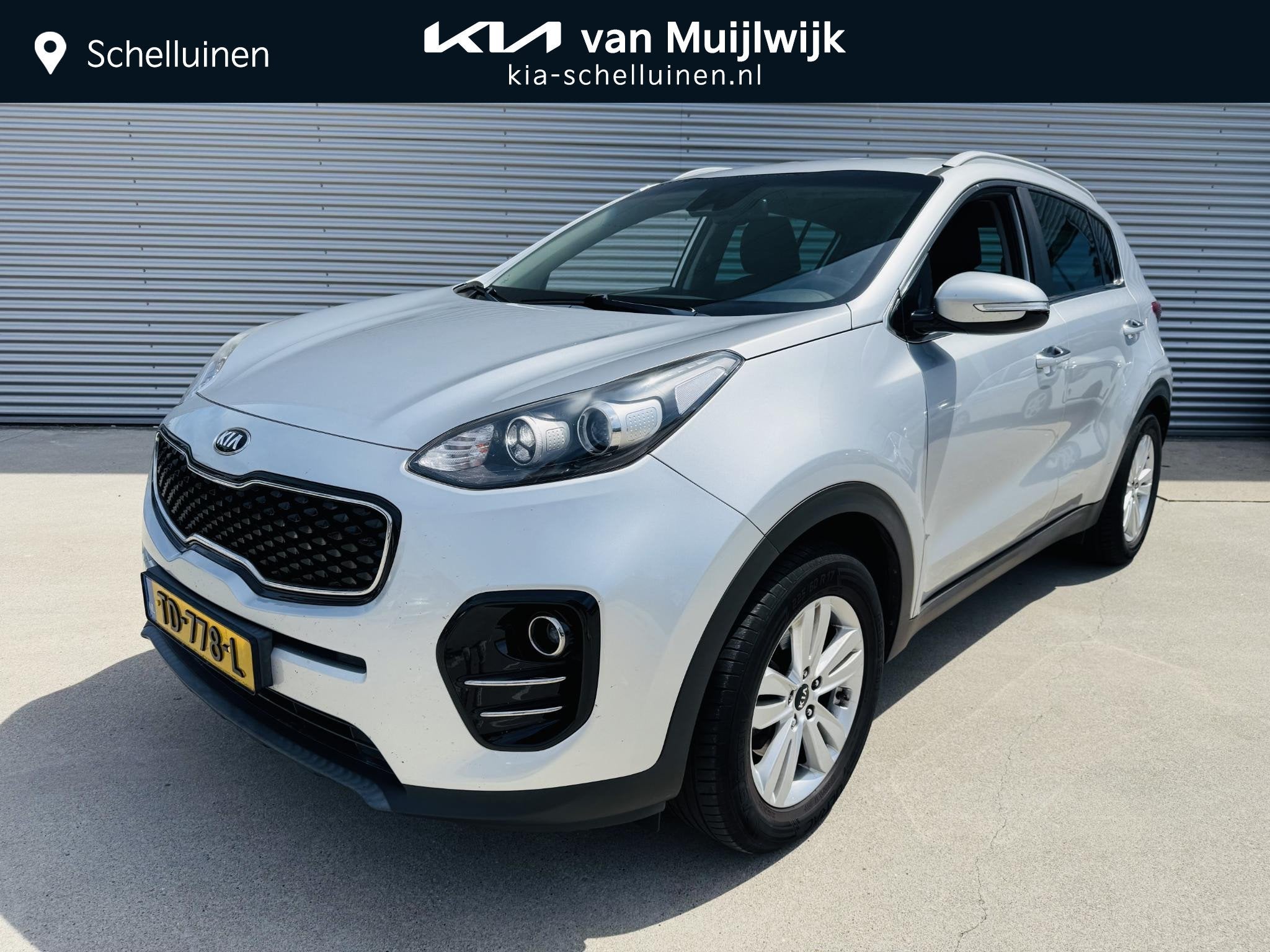 Kia Sportage 1.6 GDI DynamicLine Trekhaak | Onderhouden door, Auto's, Kia, Voorwielaandrijving, Stof, Gebruikt, 4 cilinders