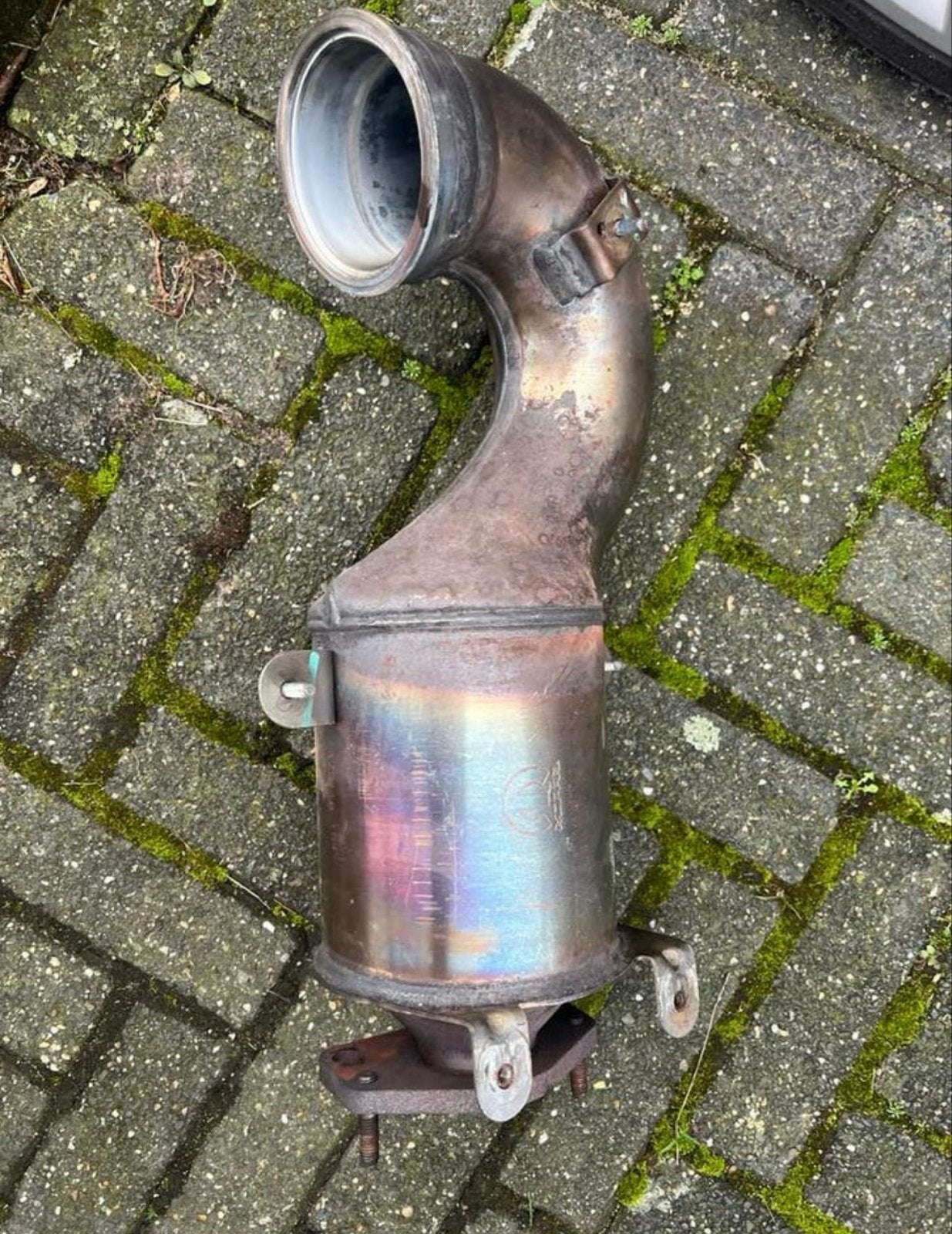 Abarth 500/595/695 Mopar Kat Garret 1446 Euro 6 (2023), Auto-onderdelen, Uitlaatsystemen, Ophalen, Gebruikt, Fiat