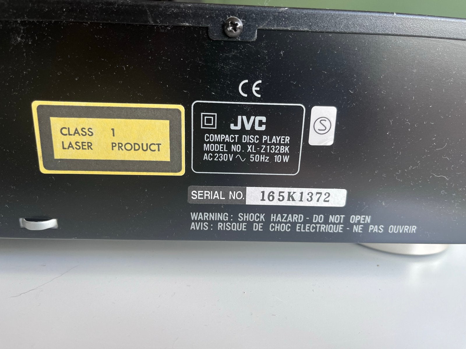 JVC XL-Z132BK Compact Disc Speler, Audio, Tv en Foto, Cd-spelers, Ophalen, Gebruikt, JVC