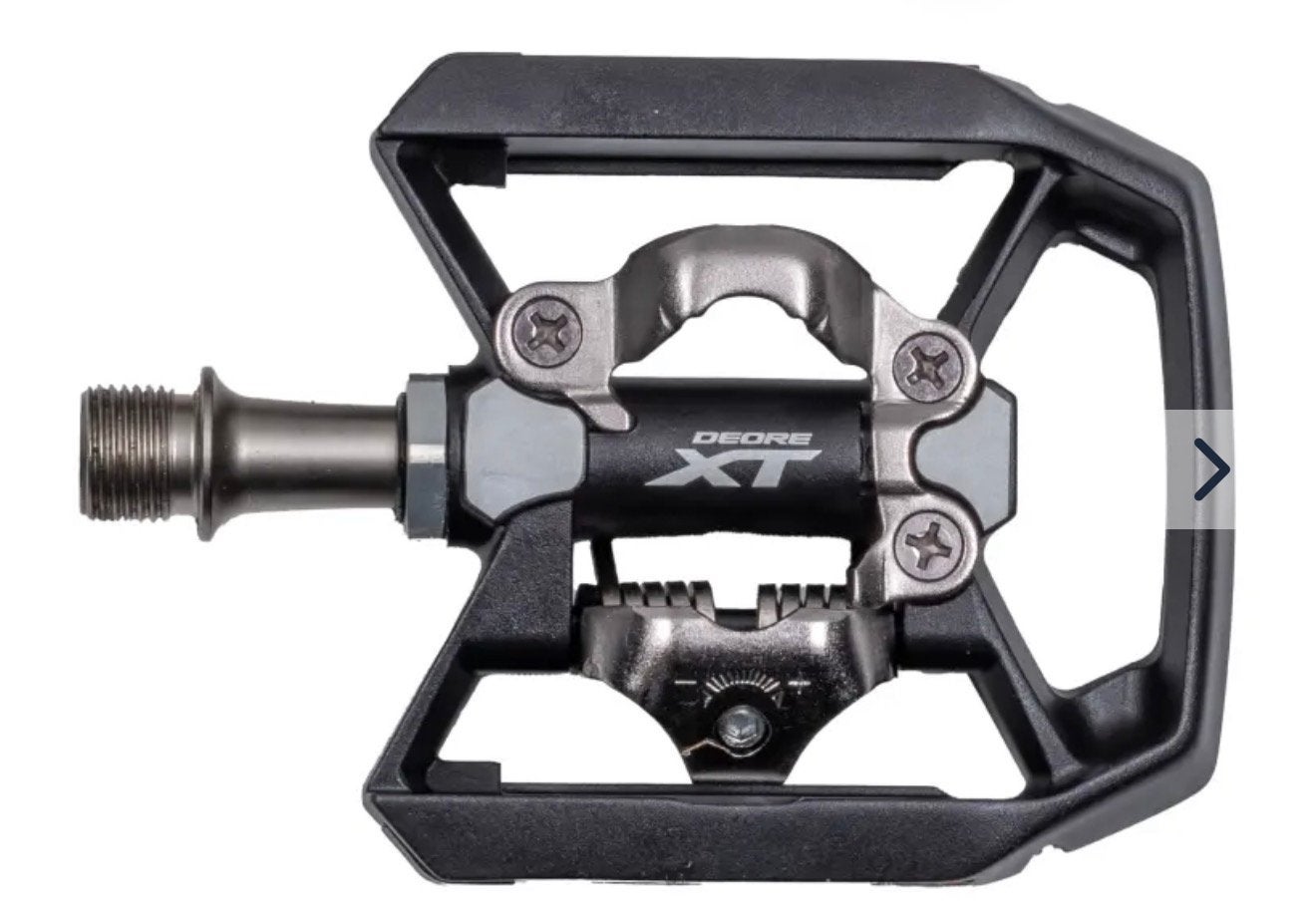 Shimano SPD XT PD-T8000 Combi  Pedalen, Fietsen en Brommers, Verzenden, Zo goed als nieuw, Mountainbike, Kunststof
