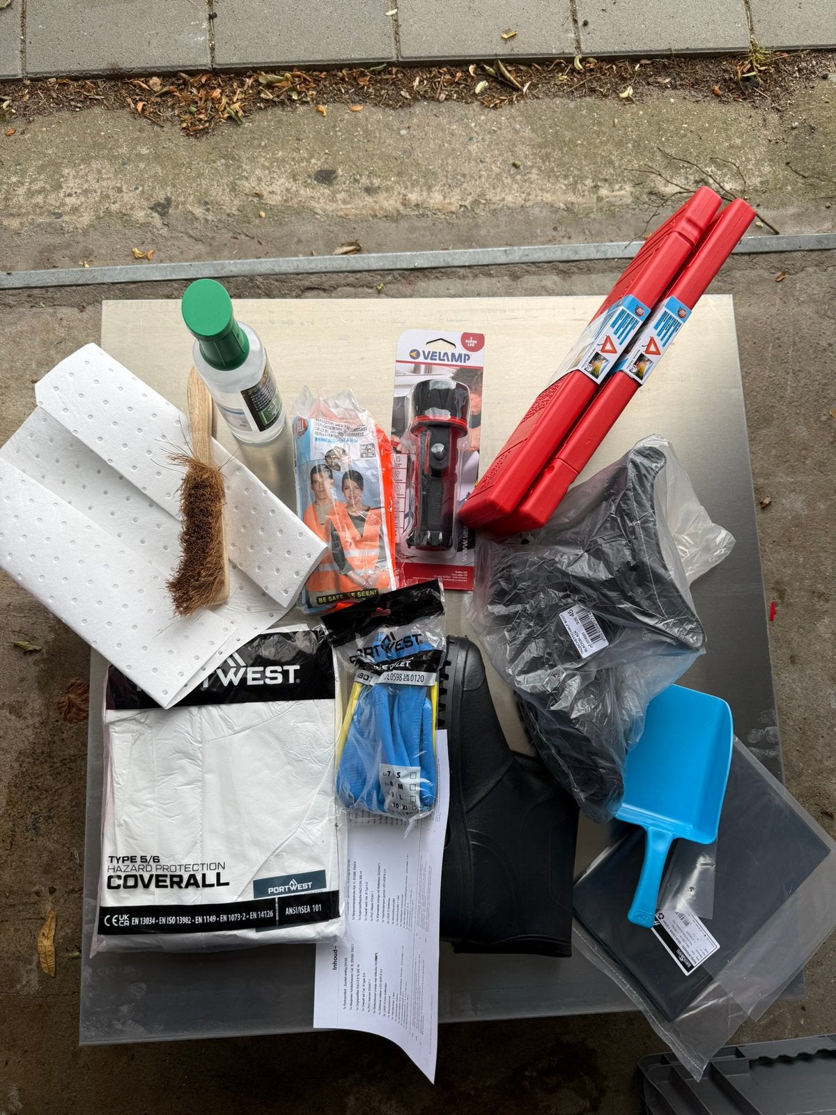 Complete ADR Kit in stevige blauwe koffer, Ophalen of Verzenden, Nieuw