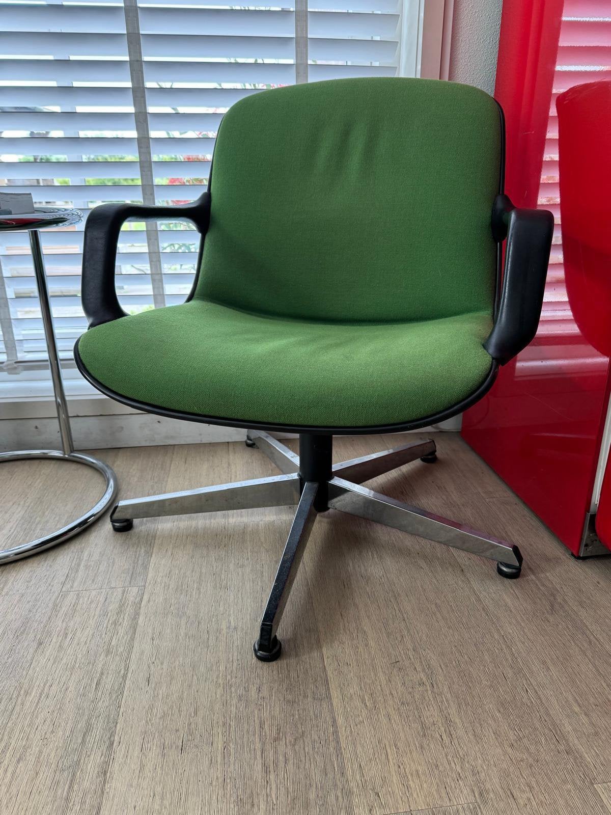 Echte retro/vintage fauteuils, Huis en Inrichting, Fauteuils, Ophalen, Gebruikt, Minder dan 75 cm, Stof
