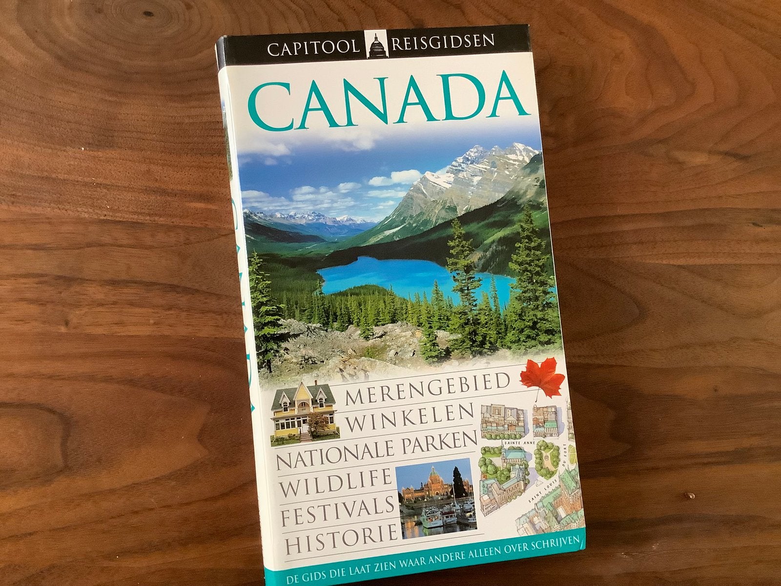 Canada 430pg Capitool reisgids oa Vancouver Rockies, Ophalen of Verzenden, Zo goed als nieuw