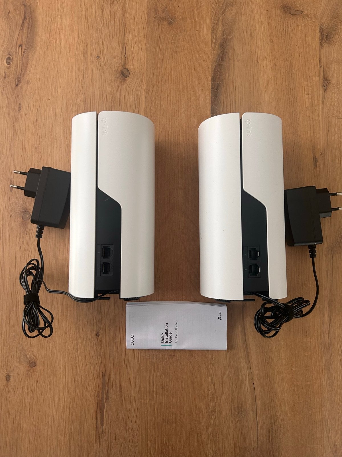 TP-Link Deco M4R AC1200 Mesh Wi-Fi Systeem (2 stuks), Ophalen of Verzenden, Zo goed als nieuw, Router
