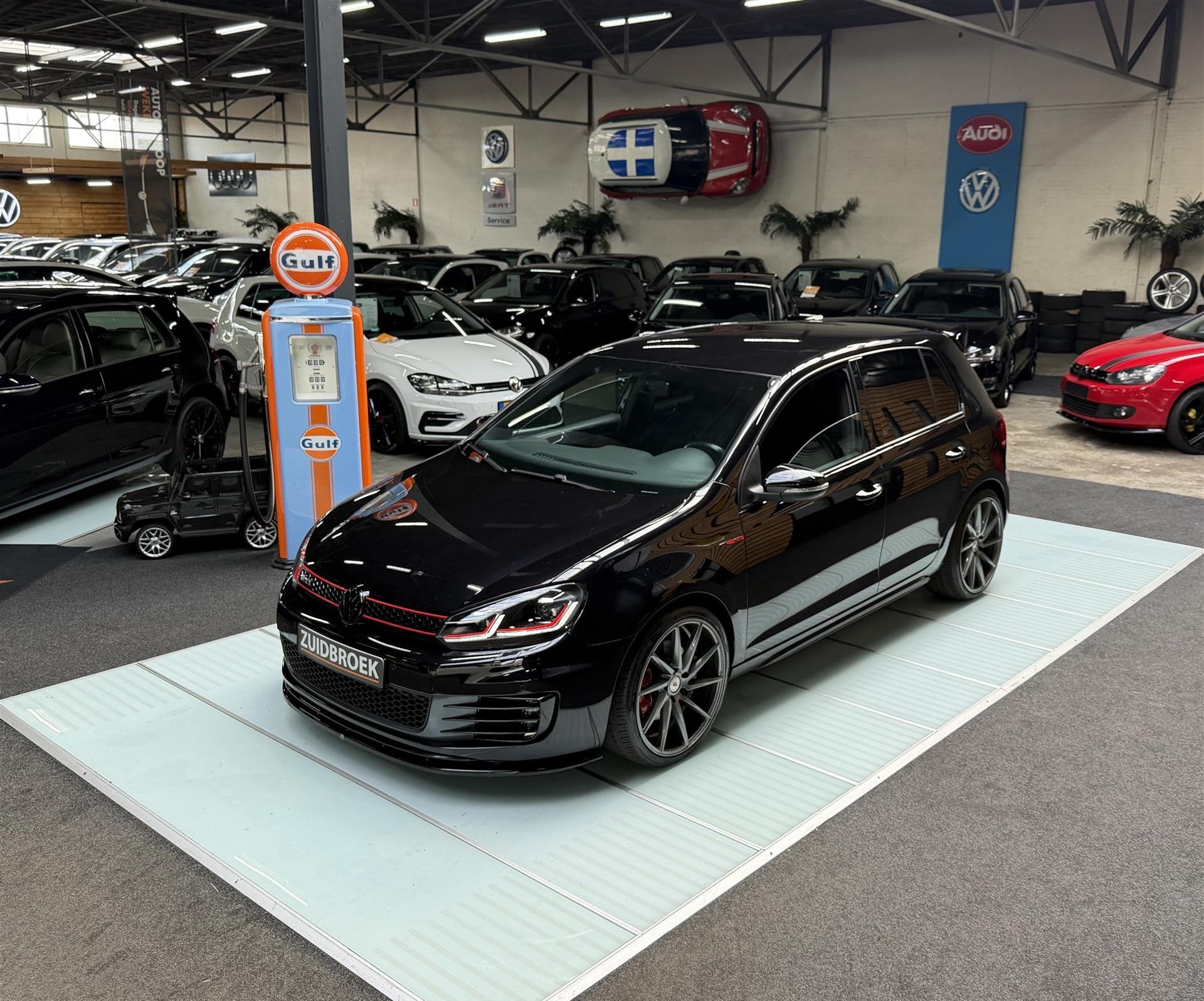 Volkswagen Golf 2.0 TSI | GTI | Clima | 5-Deurs (bj 2009), Auto's, Volkswagen, 4 cilinders, Zwart, Origineel Nederlands, Bedrijf