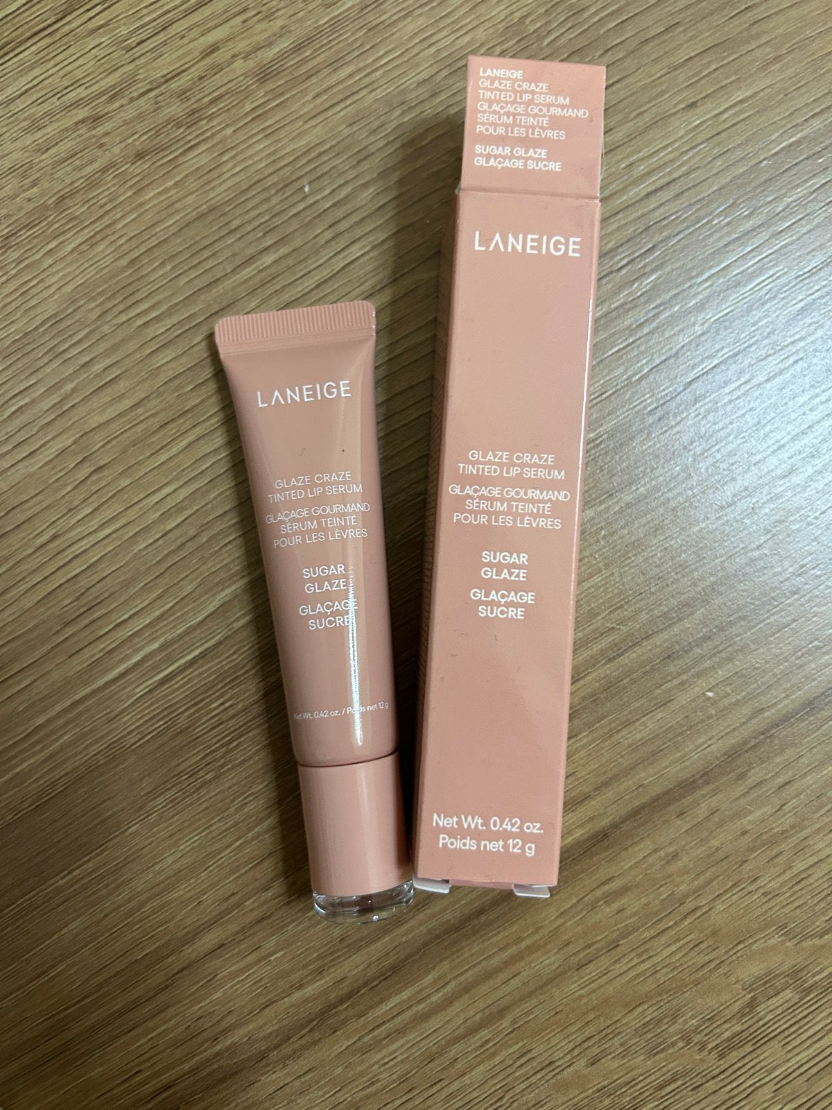 LANEIGE Glaze Craze Tinted Lip Serum - Sugar Glaze, Lippen, Nieuw, Ophalen of Verzenden, Make-up