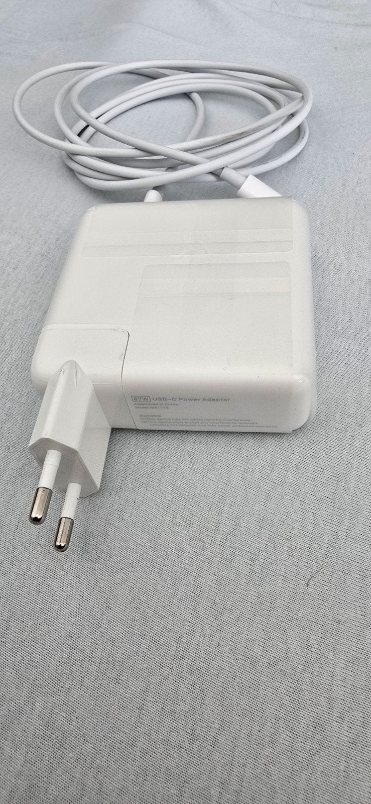Apple USB-c adapter 87w, Ophalen of Verzenden, Zo goed als nieuw