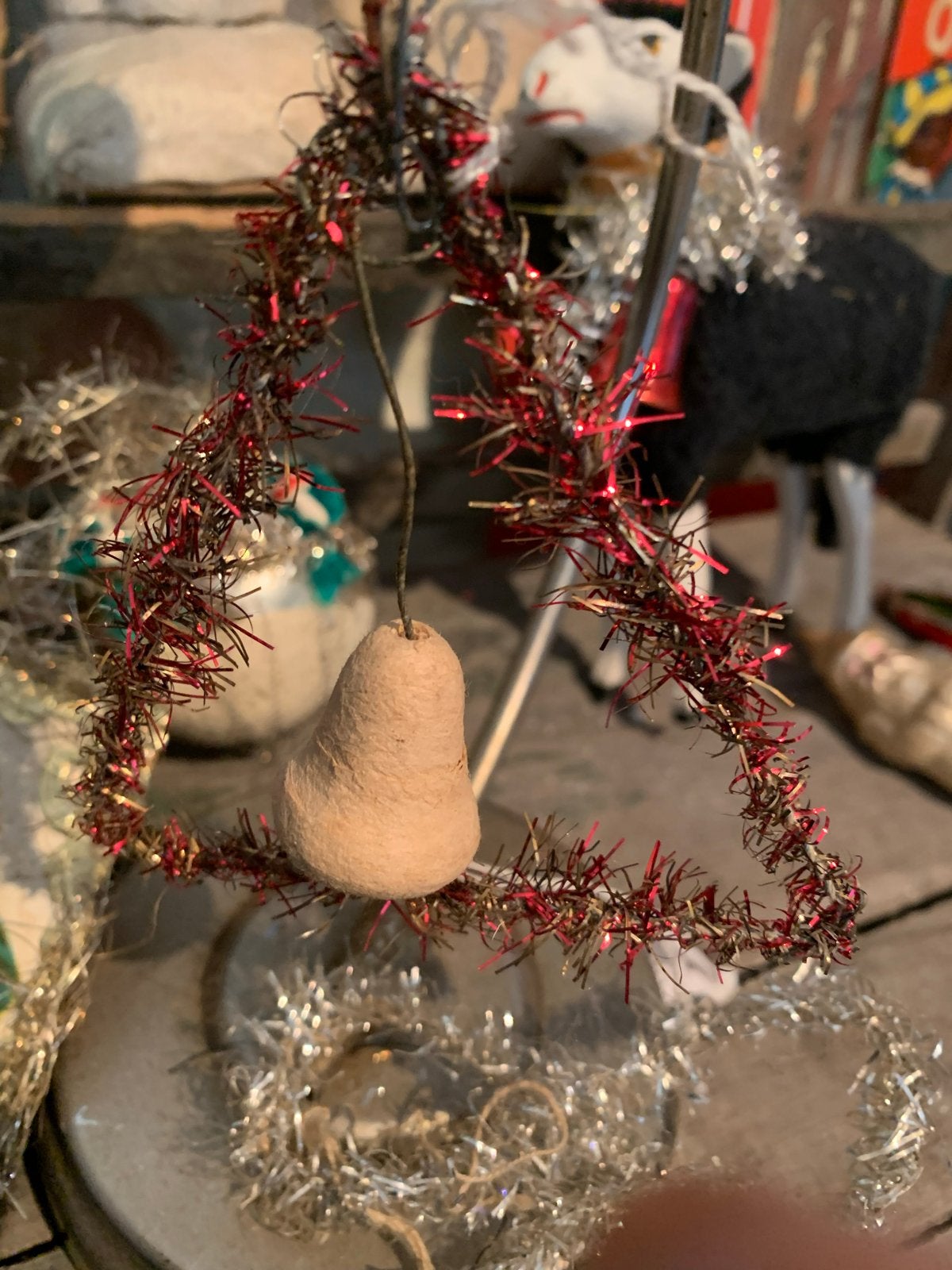 Kerst tinsel ornament, Diversen, T, Ophalen of Verzenden, Zo goed als nieuw, N
