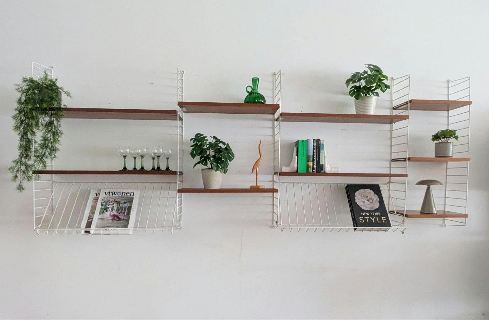 Vintage Zweeds wandsysteem, Nisse String (orgineel), Ophalen, Gebruikt, ., .