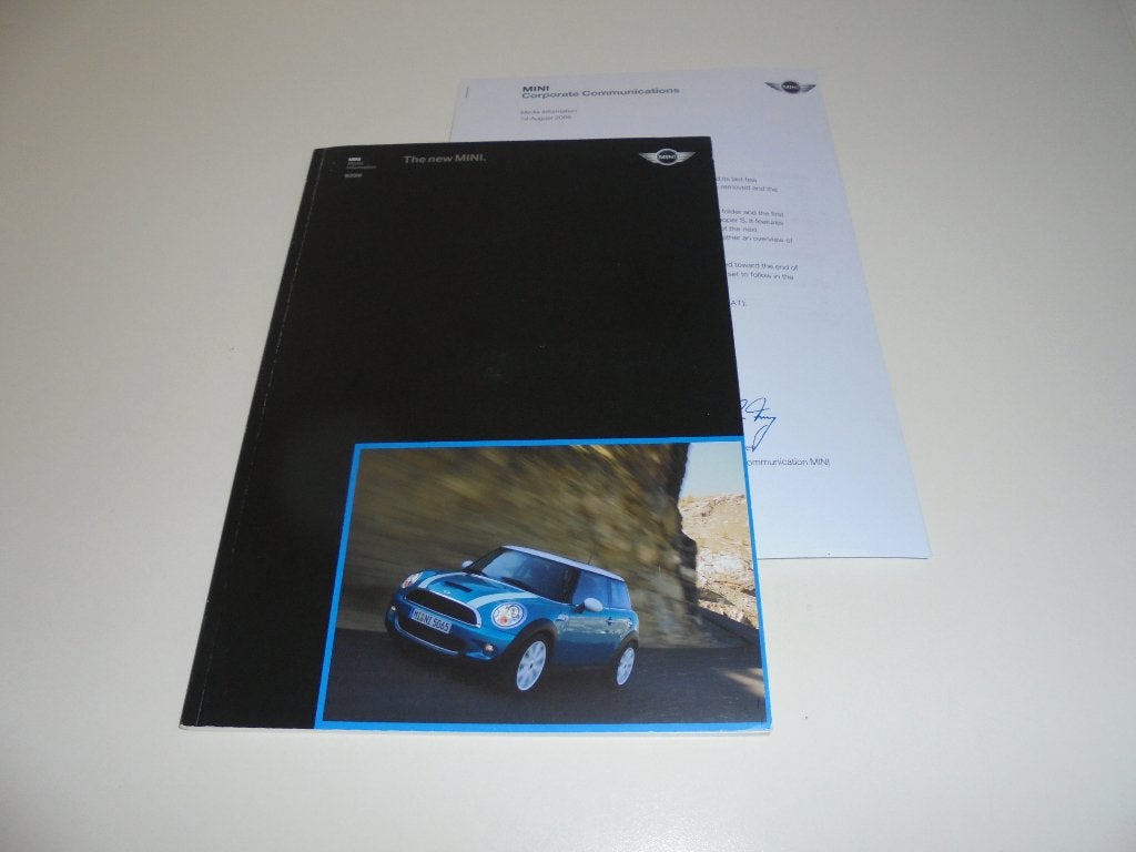 media brochure New Mini  2006, Ophalen of Verzenden, Zo goed als nieuw, Overige merken