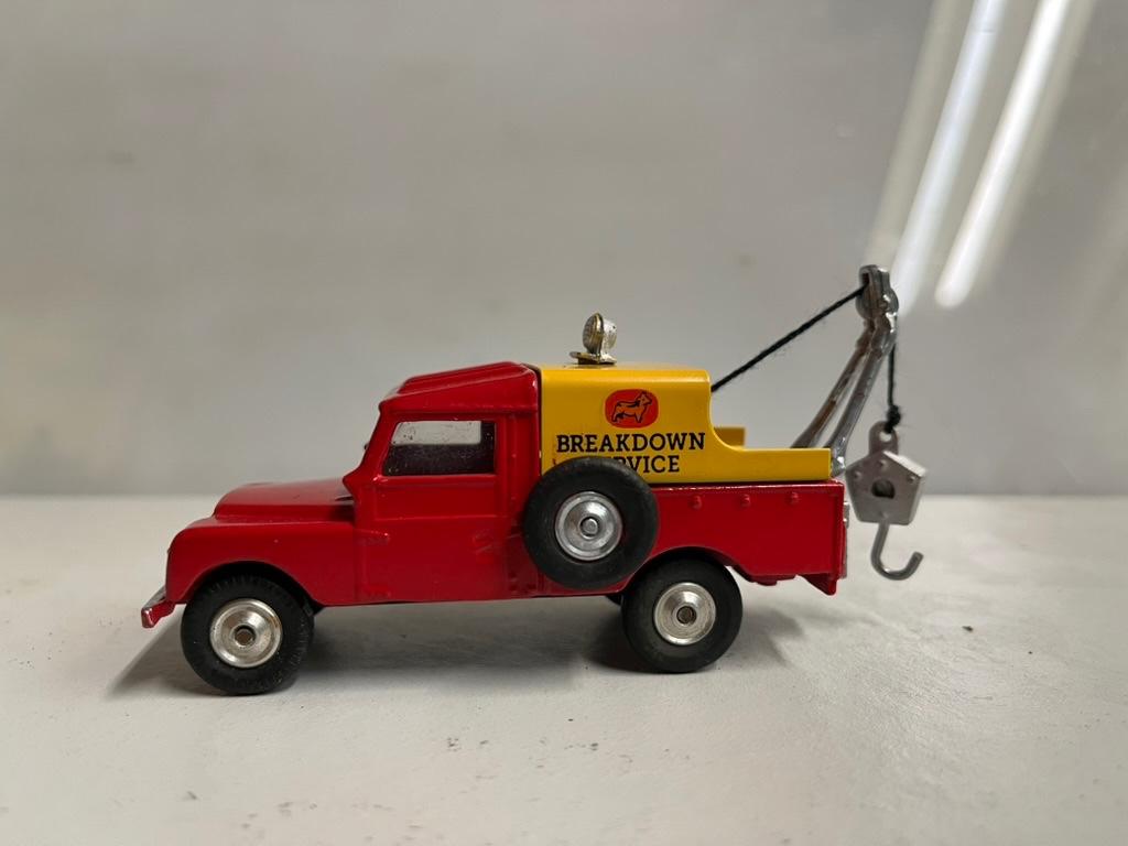 Corgi toy 417s Landrover break down truck, Ophalen of Verzenden, Zo goed als nieuw, Auto, Corgi