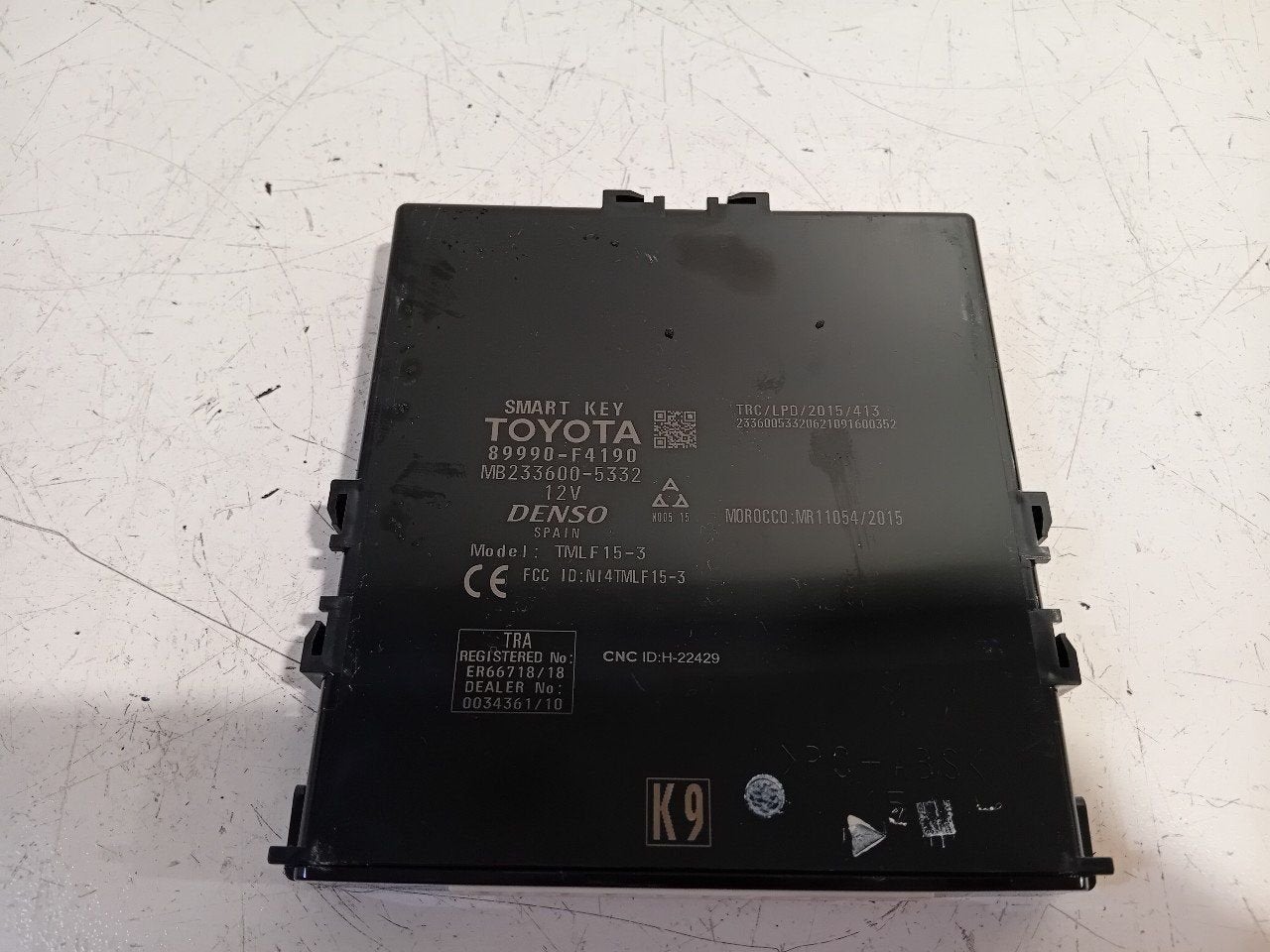 Computer Toyota C-HR, Onderdelen@venauto.nl, Van der Ven Autorecycling B.V., Gebruikt, Ettenseweg 76, 4706 PB Roosendaal, The Netherlands