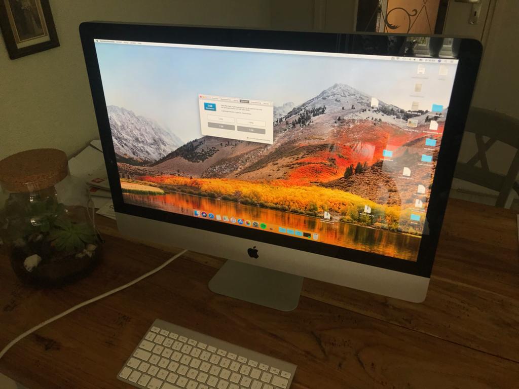 Apple iMac 27” late 2009 120GB SSD + 1TB HDD, Ophalen, Gebruikt, SSD, IMac
