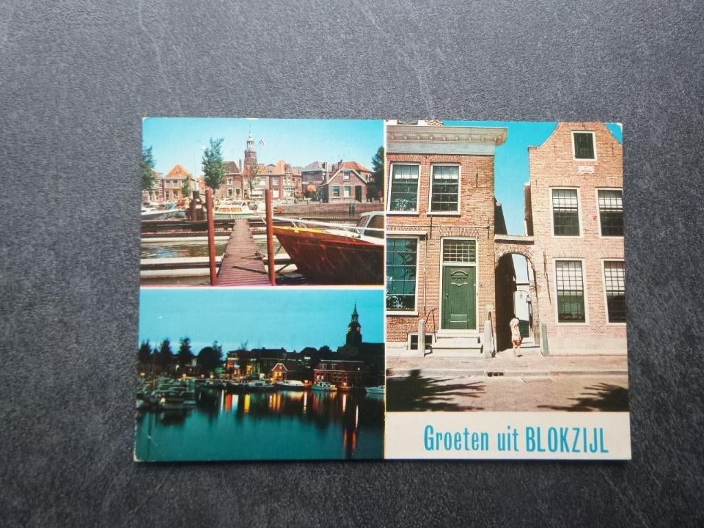 Blokzijl, jachthaven/boten 1980, Verzenden, 1980 tot heden, Gelopen, Noord-Brabant