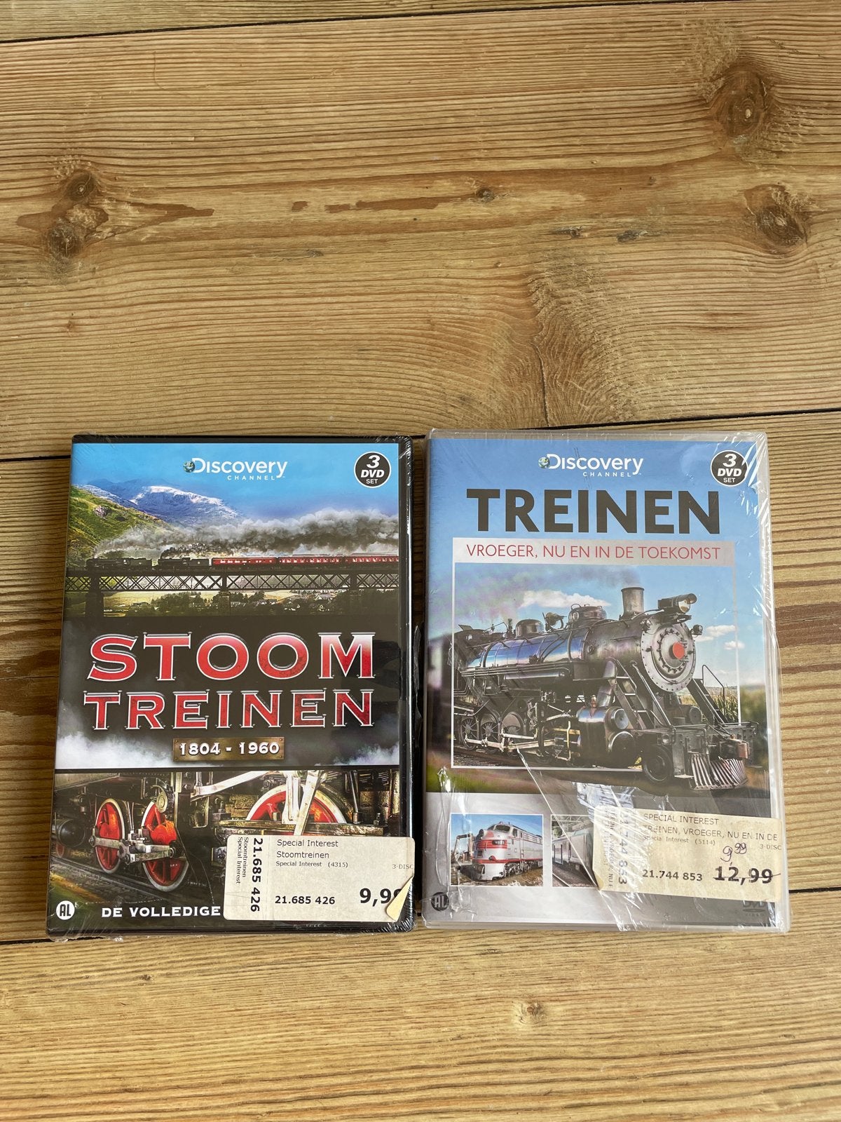 Discovery Channel DVD Box: Stoomtreinen & Treinen, Cd's en Dvd's, Engels, Alle leeftijden, Nederlands, Overige genres